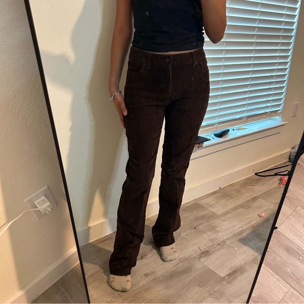 Women's Brown Corduroy Pants